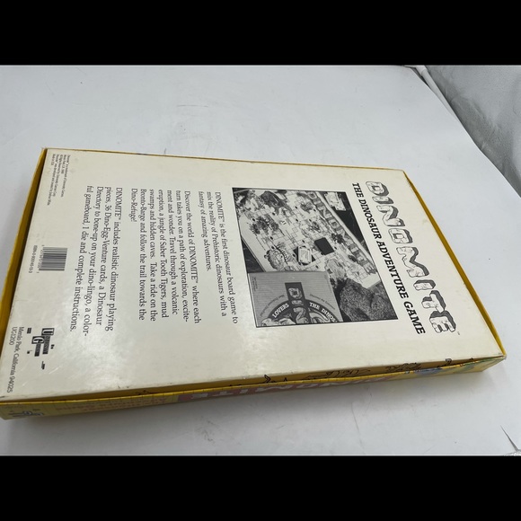 UNIVERSITY GAMES VINTAGE BOARD GAME DINOMITE - Picture 2 of 4